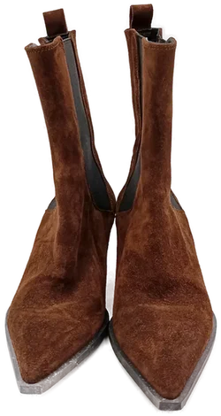 Massimo Dutti Damen Stiefel braun Gr. 37 - Bild 2