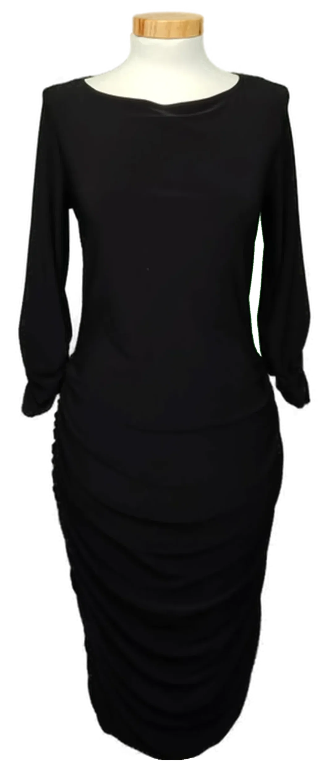 Joseph Ribkoff Damen Midikleid schwarz Gr. S - Bild 4