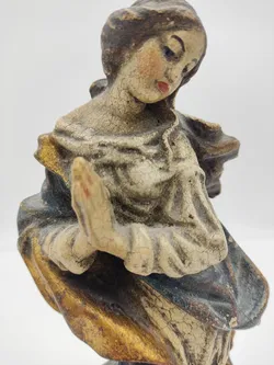 Madonnenstatue aus Holz - Maria Immaculata  - Bild 2