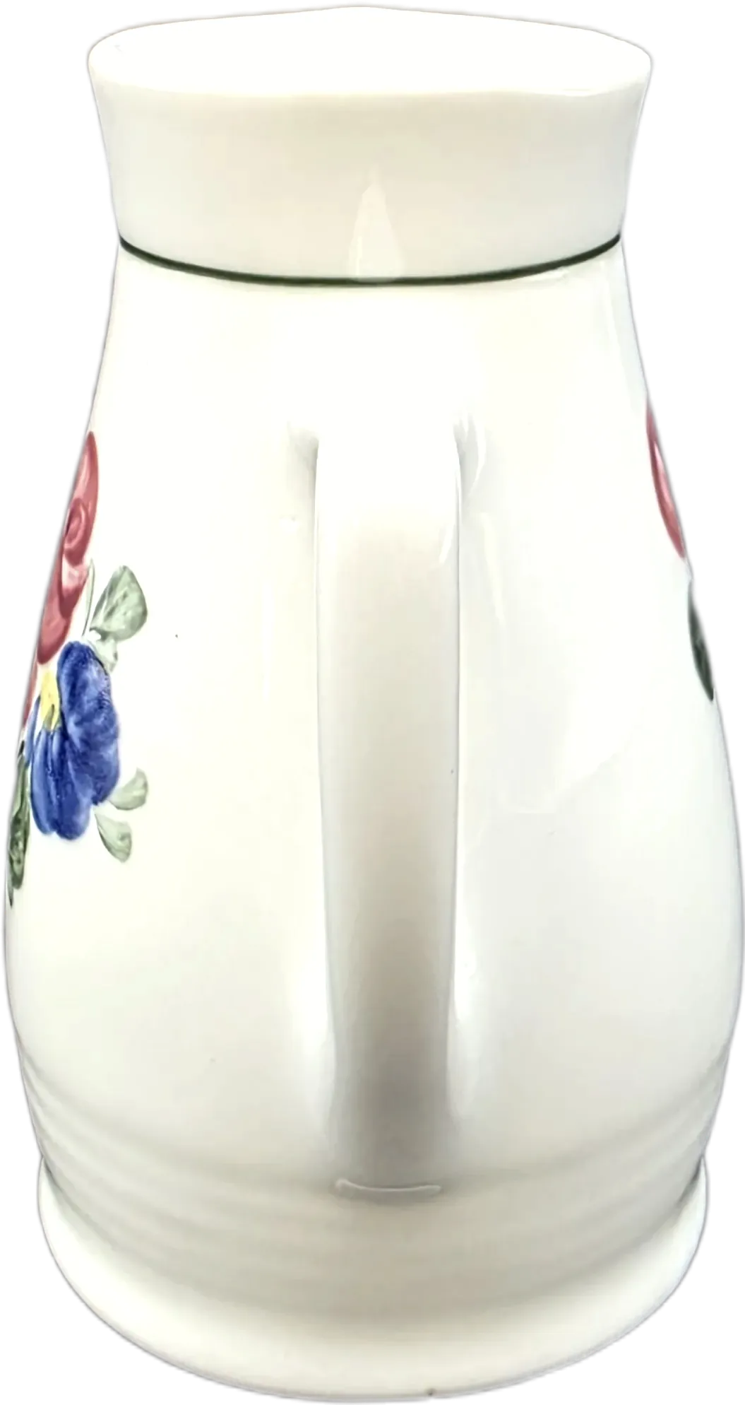 Lilienporzellan Austria - Alpenflora Glühweinkrug/Wasserkrug klein – Bild 4