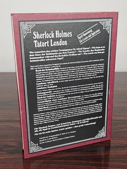 Sherlock Holmes Tatort London - Vintage Gesellschaftsspiel - Franckh'sche Verlagshandlung – Vorschau 2