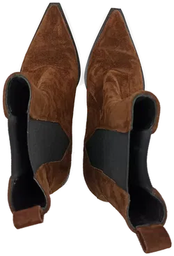 Massimo Dutti Damen Stiefel braun Gr. 37 - Bild 6