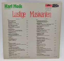 Langspielplatte - Kalr Moik präsentiert Lustige Musikanten - Doppelalbum - Bild 4