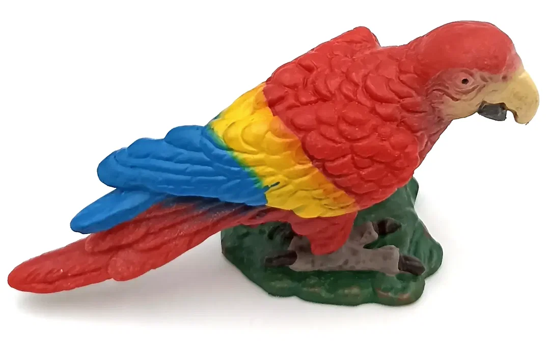 Schleich Papagei rot Spielfigur – Bild 1
