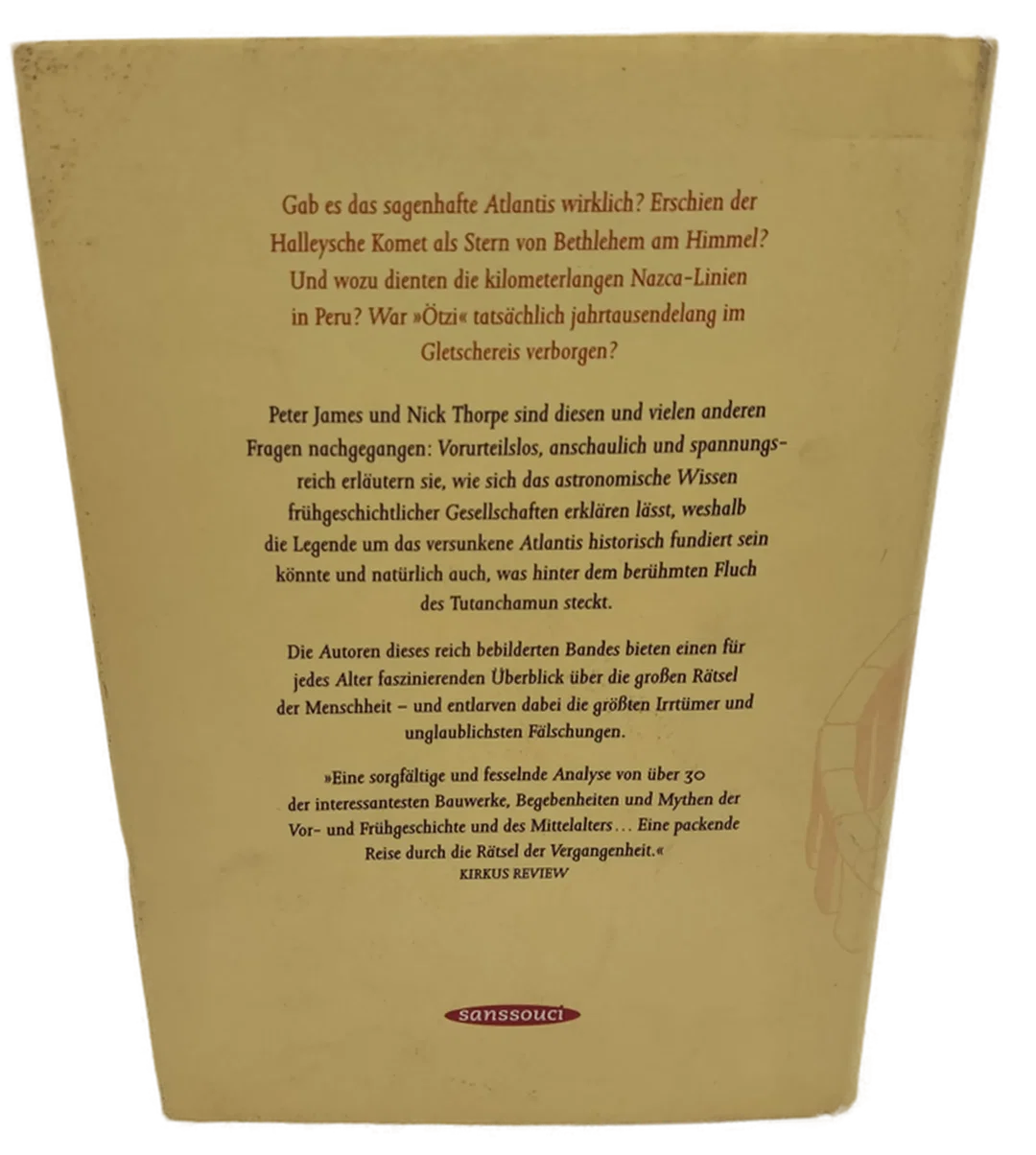 Buch "Halley, Hünen, Hinkelsteine" Die großen Rätsel der Menschheit von Petter James und Nick Thorpe – Bild 3