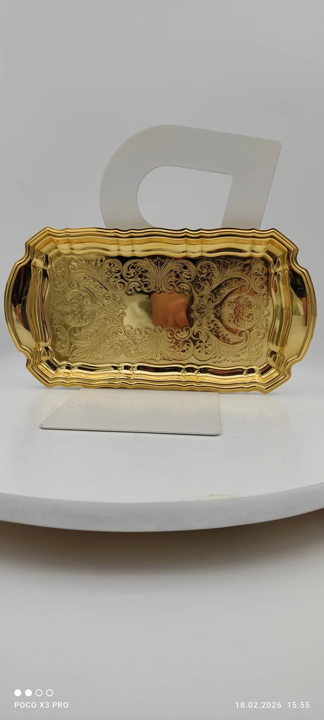 Scandia Guld/Gold Tablett  - Bild 1