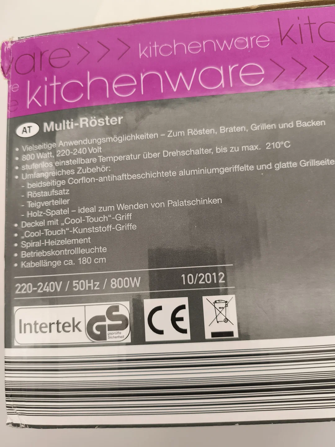Kitchenware, Multi-Röster zum Rösten, Braten, Grillen und Backen – Bild 2