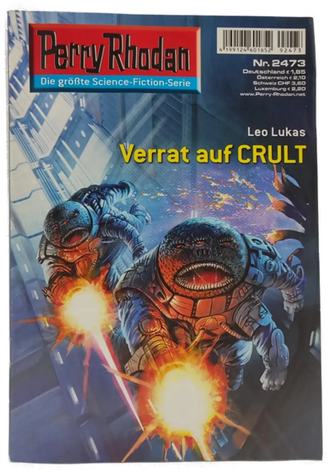 Romanheft Perry Rhodan Verrat auf CRULT Erstauflage Nr. 2473 - Bild 2