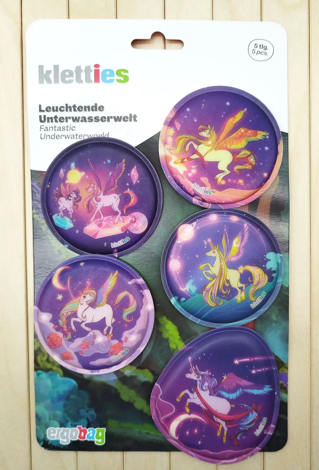 Ergobag Klettieset, Pegasus, 5 tlg.  - Bild 1
