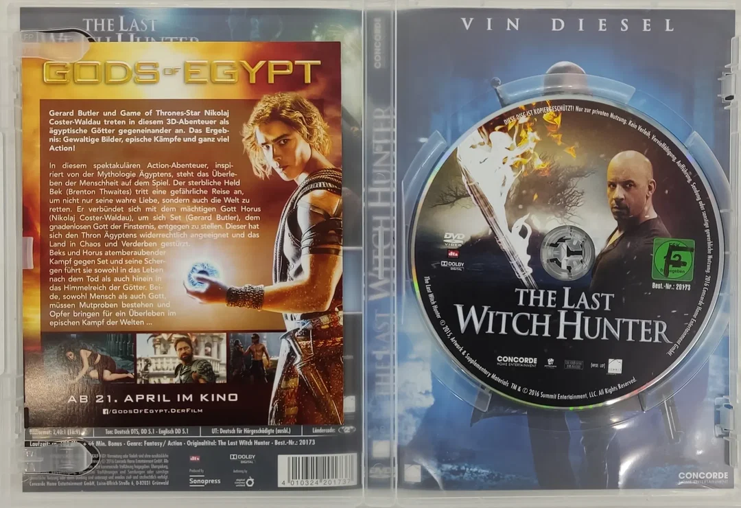 DVD "The Last Witch Hunter" mit Vin Diesel – Bild 3