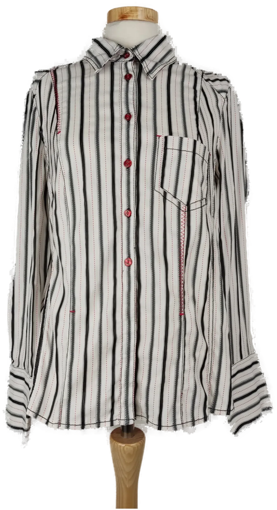 Bonita gestreifte Damenbluse- 42/XL - Bild 4