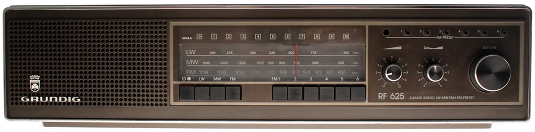 🎵 Grundig RF 625 – Vintage 3-Band Radio mit FM-Presets – Bild 2