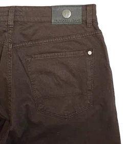 Trussardi Jeans Herren Jeans dunkelbraun Gr. M – Vorschau 4