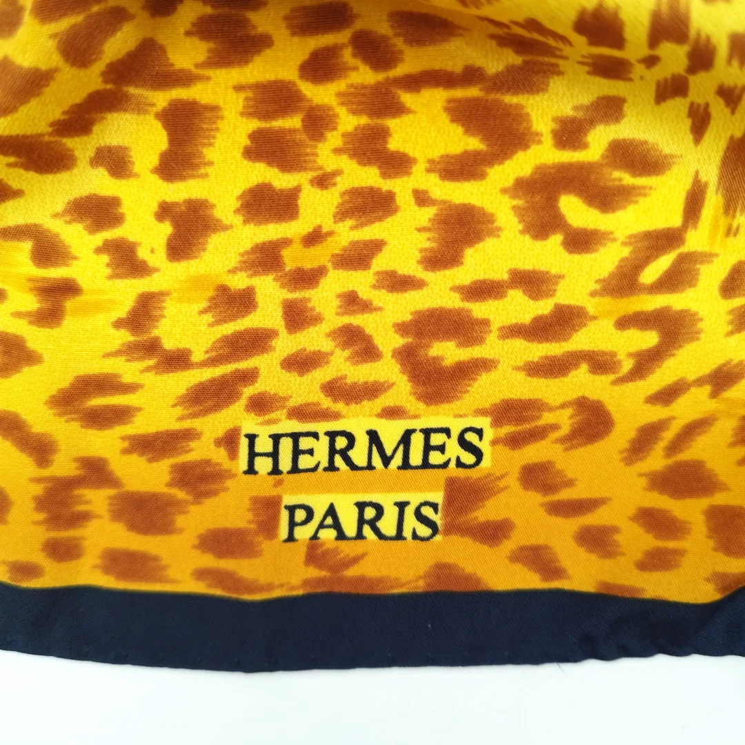 Seiden Halstuch, like Hermes (vermutl. kein Original)  – Bild 3