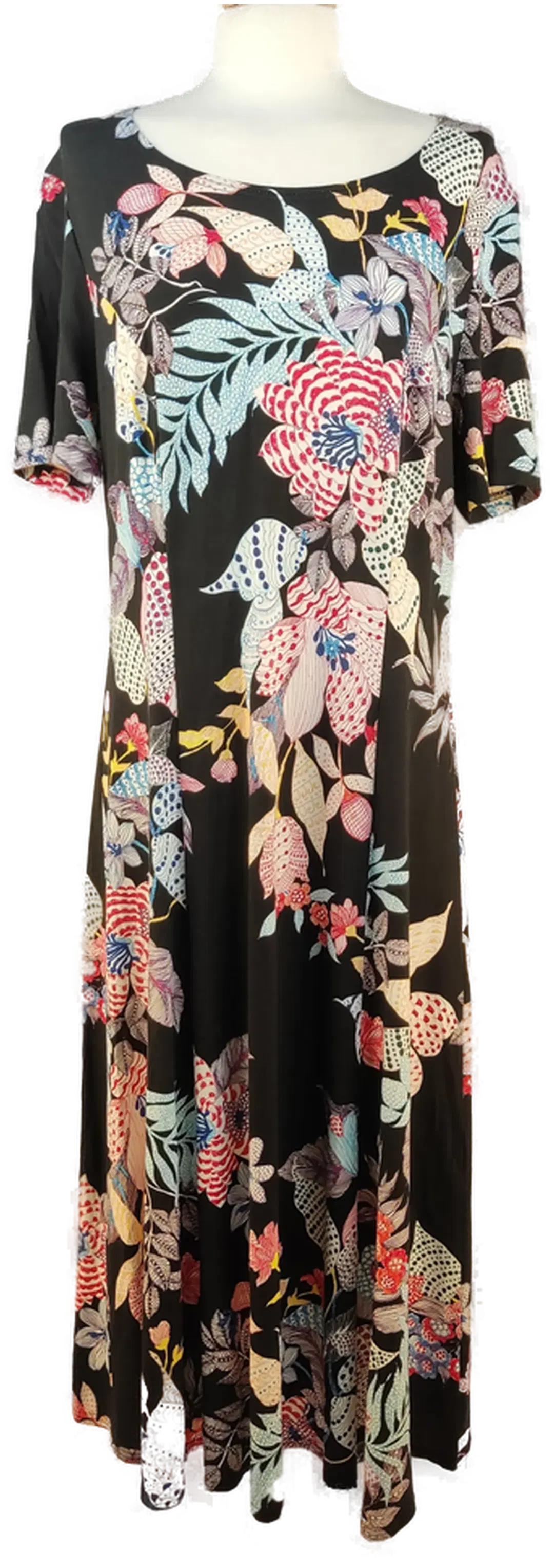 Damen-Maxikleid / mehrfarbig - Größe: XXL/44 - Bild 1