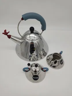 ALESSI Wasserkessel, Zuckerdose & Milchkännchen - Bild 9