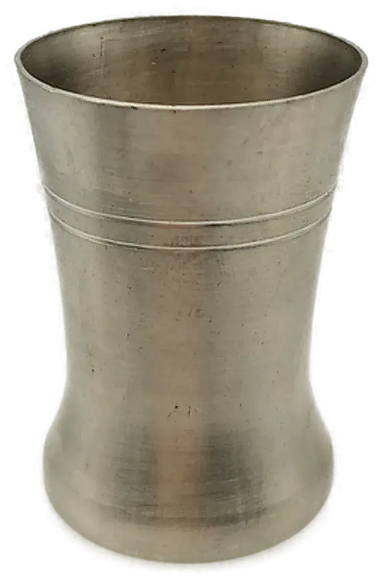 Schnapsbecher Zinn | Einmaliges Unikat - Bild 1