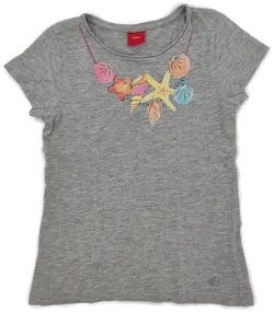s. Oliver Kinder Shirt grau Gr.104/110 - Bild 1