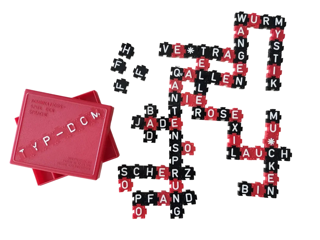 Vintage - TYP-DOM - Kombinationsspiel der Sprache - PIATNIK – Bild 2