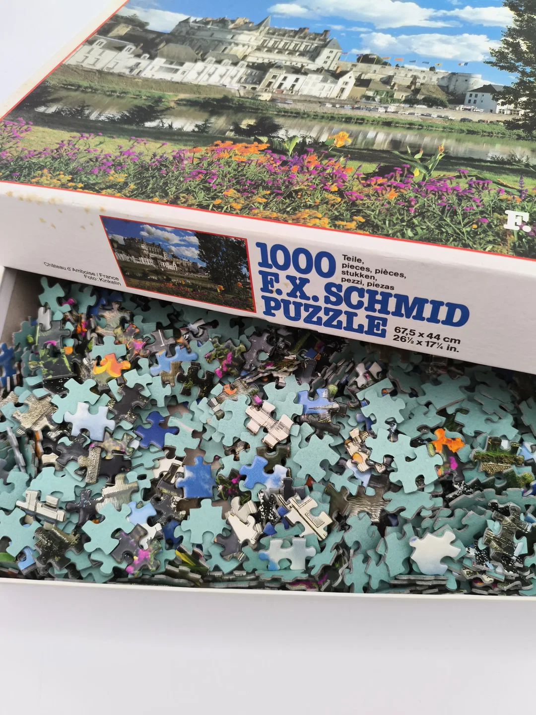 Schmid, Puzzle "Chateau d´Amboise", 1000 Teile – Bild 2