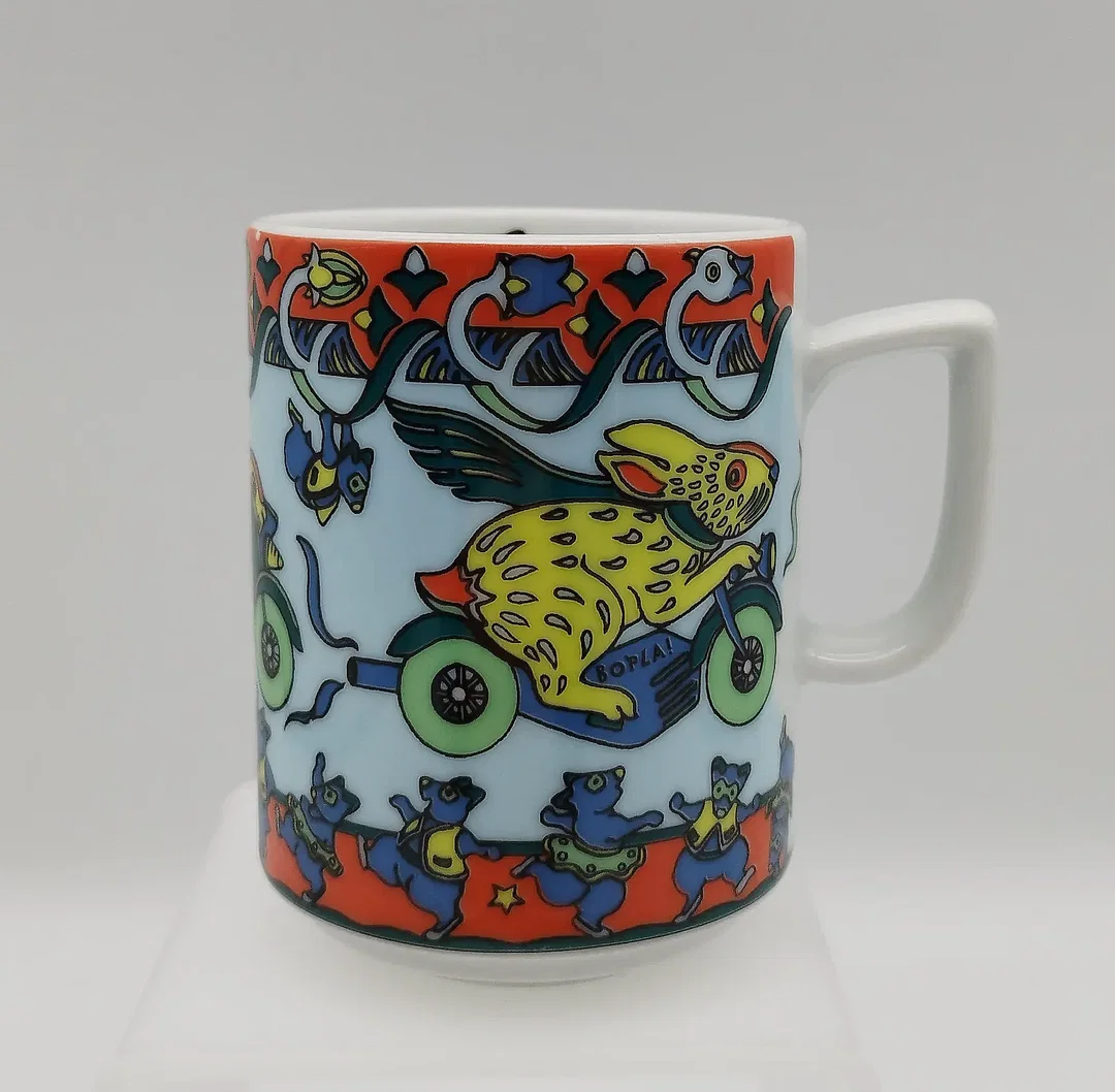 Porzellan-Kaffeetasse Bopla-Evolution Suisse Langenthal | Design-Schatz - Bild 4