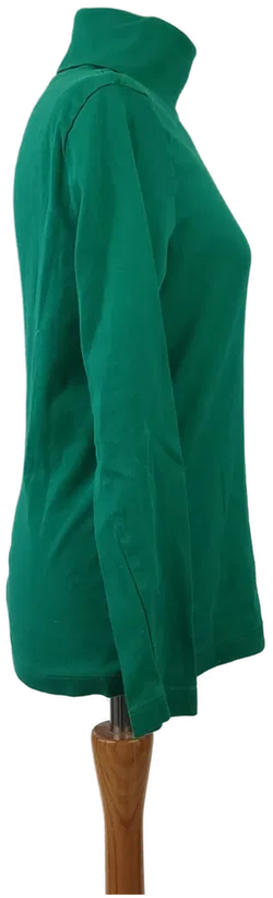 Q/S Damen Rollkragenshirt, grün - Gr. L - Bild 2