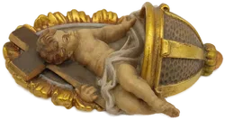 Christliche Holzfigur 