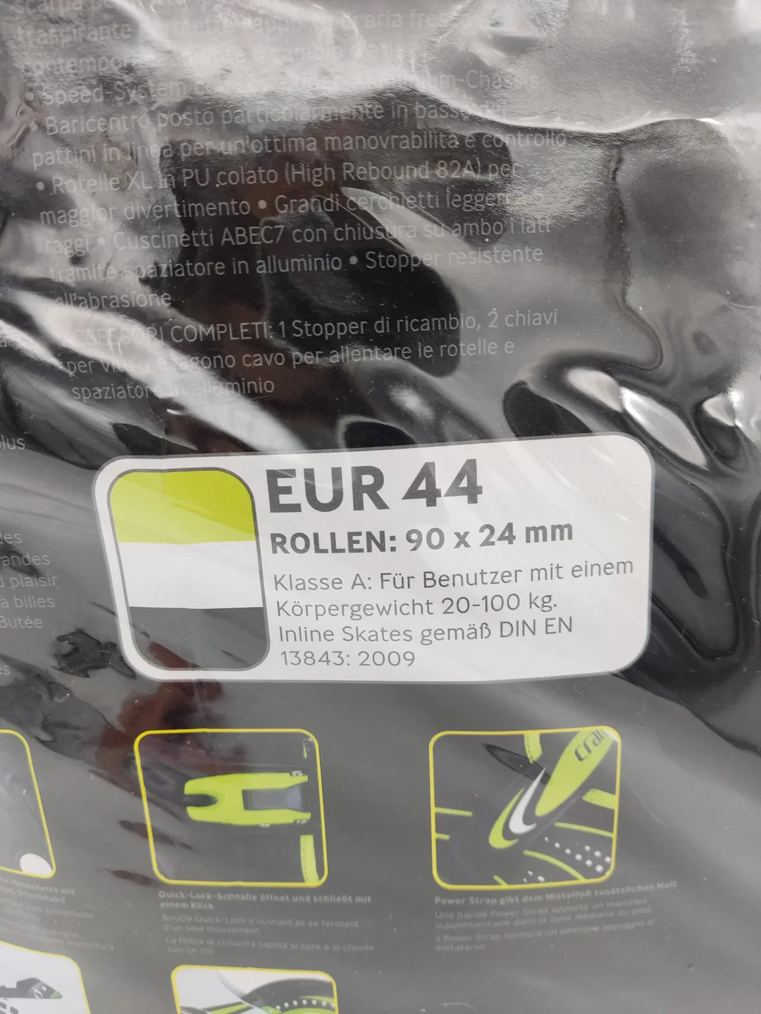 Inlineskates Sonstige Softboot Aluminium | Neu Mit Etikett – Bild 3