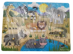 Melissa & Doug Holzpuzzle - Safari - Bild 1