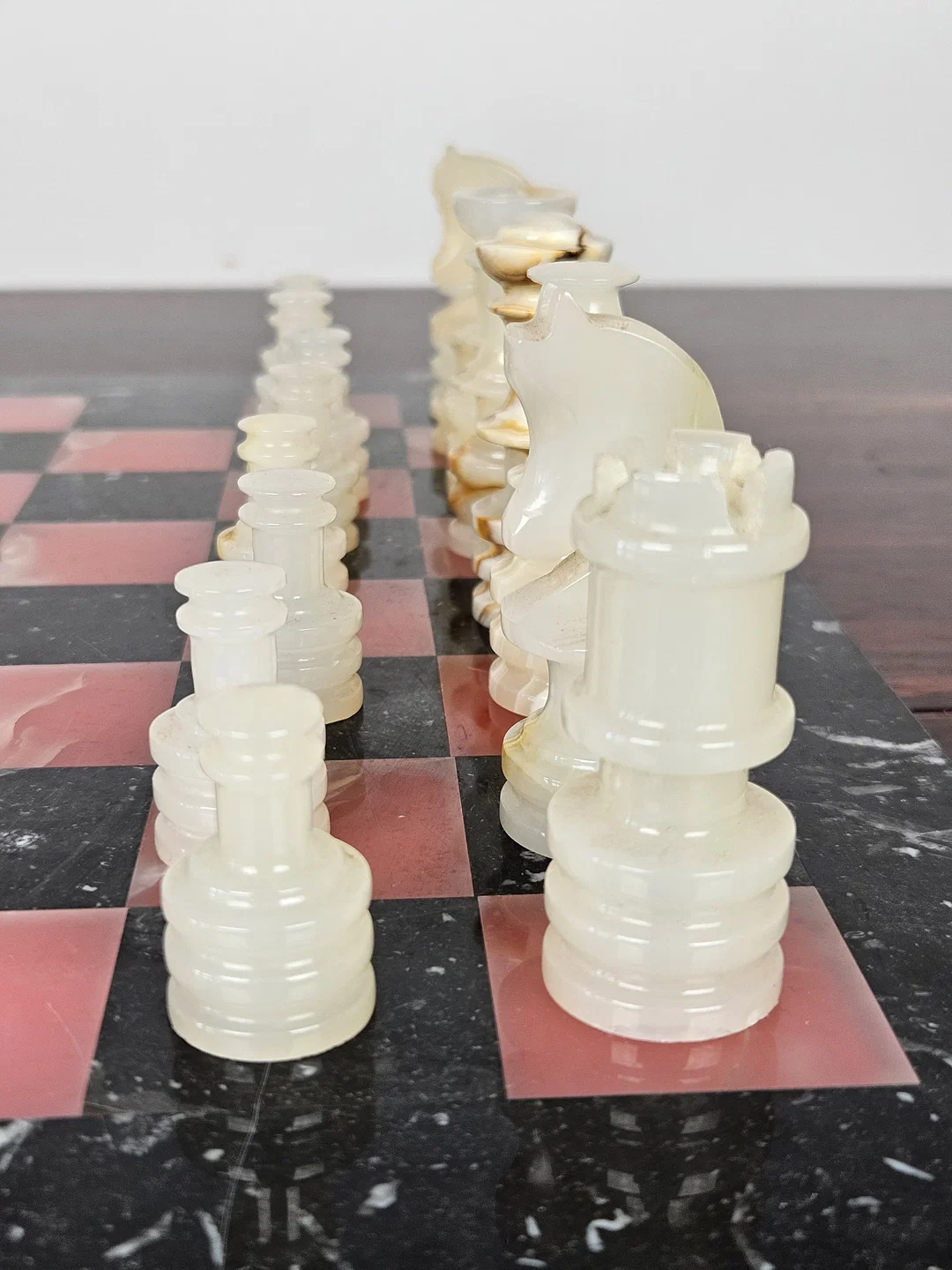 Hochwertiges Schachspiel aus Marmor – Bild 3