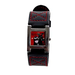 Emily the Strange Armbanduhr mit Box – Schwarz/Rot Design - Bild 3