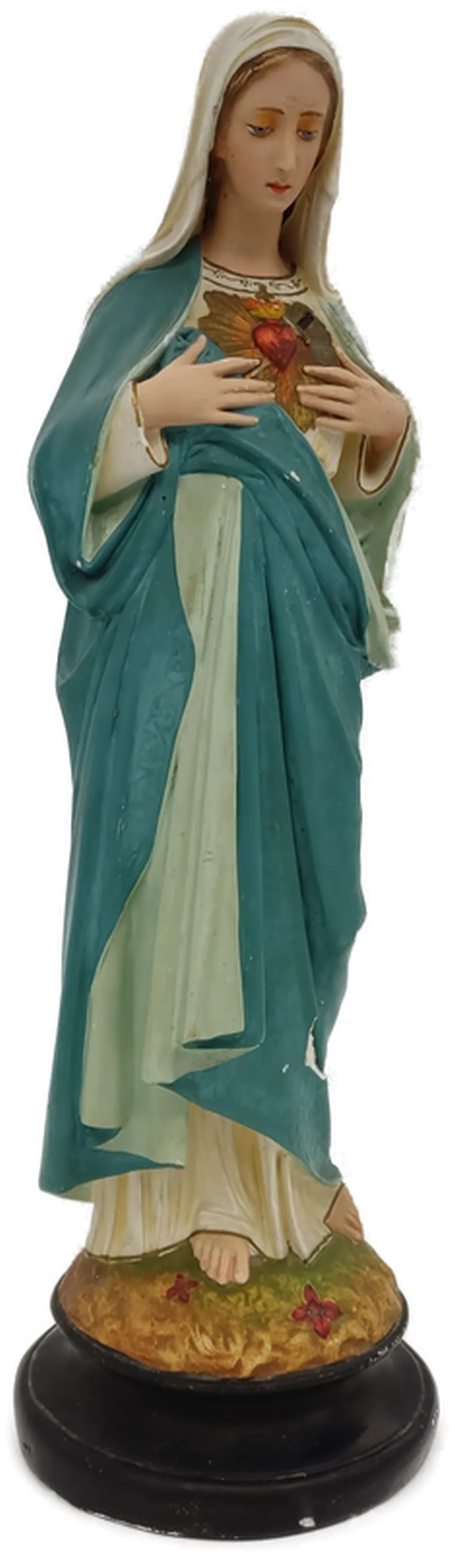 Statue aus Gips Heiligstes Herz Mariä ca. 51 cm - Bild 1