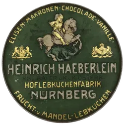 Heinrich Haeberlein Nürnber Lebkuchen Dose  - Bild 3