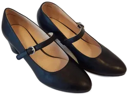 Graceland Damen Riemchen Pumps Kunstleder, schwarz - Gr. 37 - Bild 1