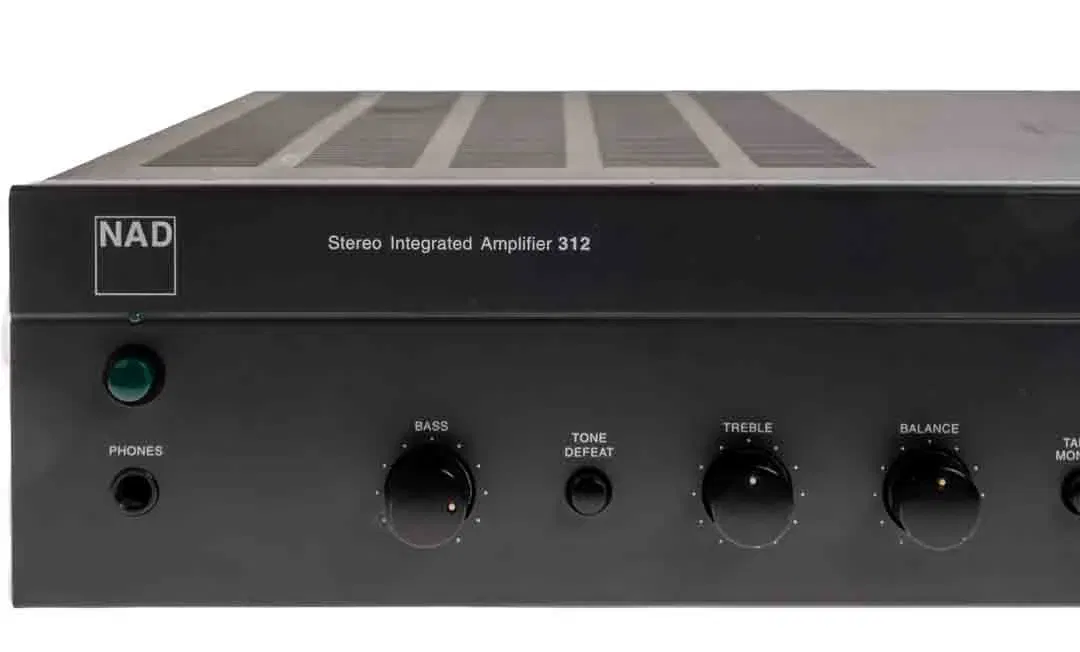 NAD Stereo Integrated Amplifier 312 Vollverstärker in dunkelgrau - Bild 1