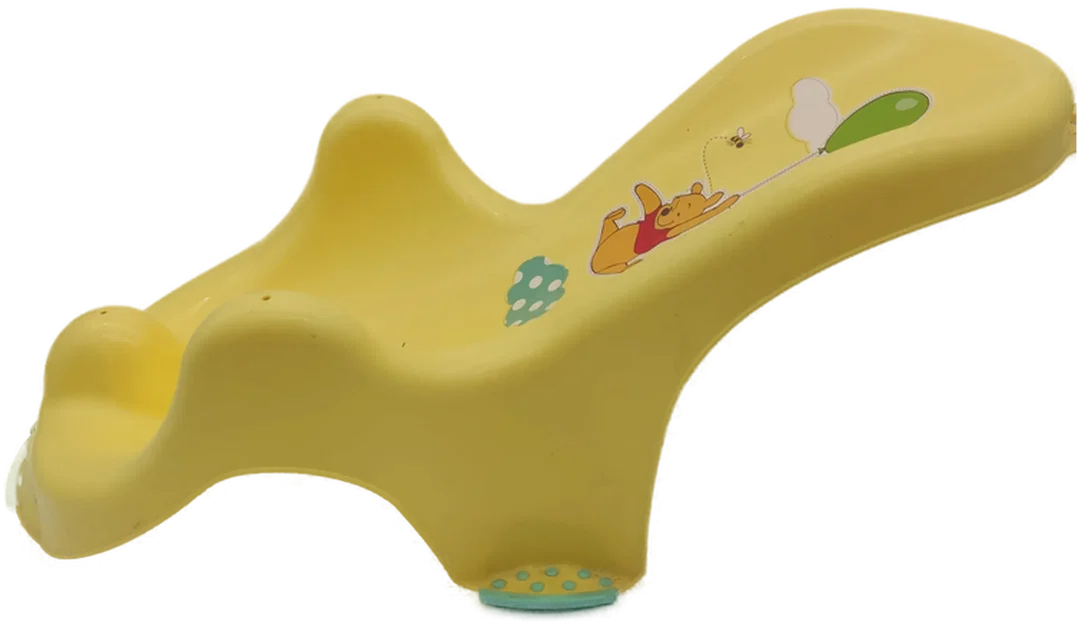Anatomischer Babybadesitz "Winnie Pooh" gelb mit Bild, Größe ca. 53 x 25 x 22 cm – Bild 3