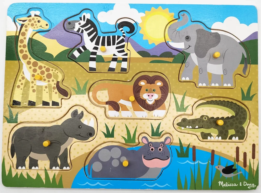 Melissa & Doug Holzpuzzle - Safari - Bild 1