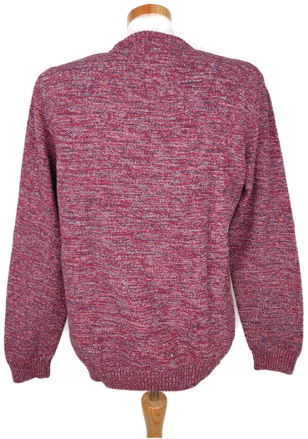 Basefield Herren Pullover rot/blau - XXL/54 – Bild 2