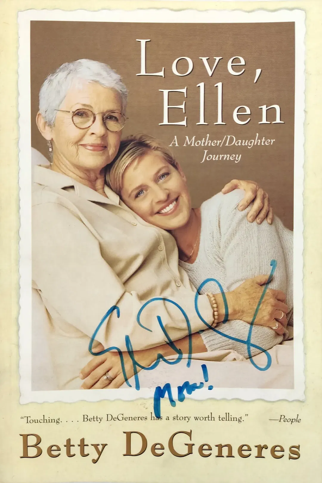 Love, Ellen - Betty Degeneres (signiert) - Bild 2