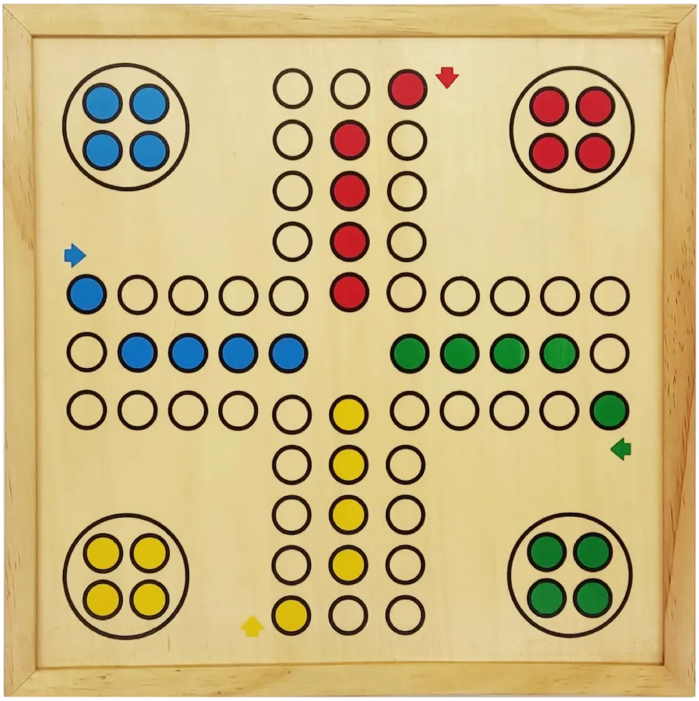 PHILOS Spielesammlung aus Holz mit 6 beliebten Brettspielklassikern – Bild 5