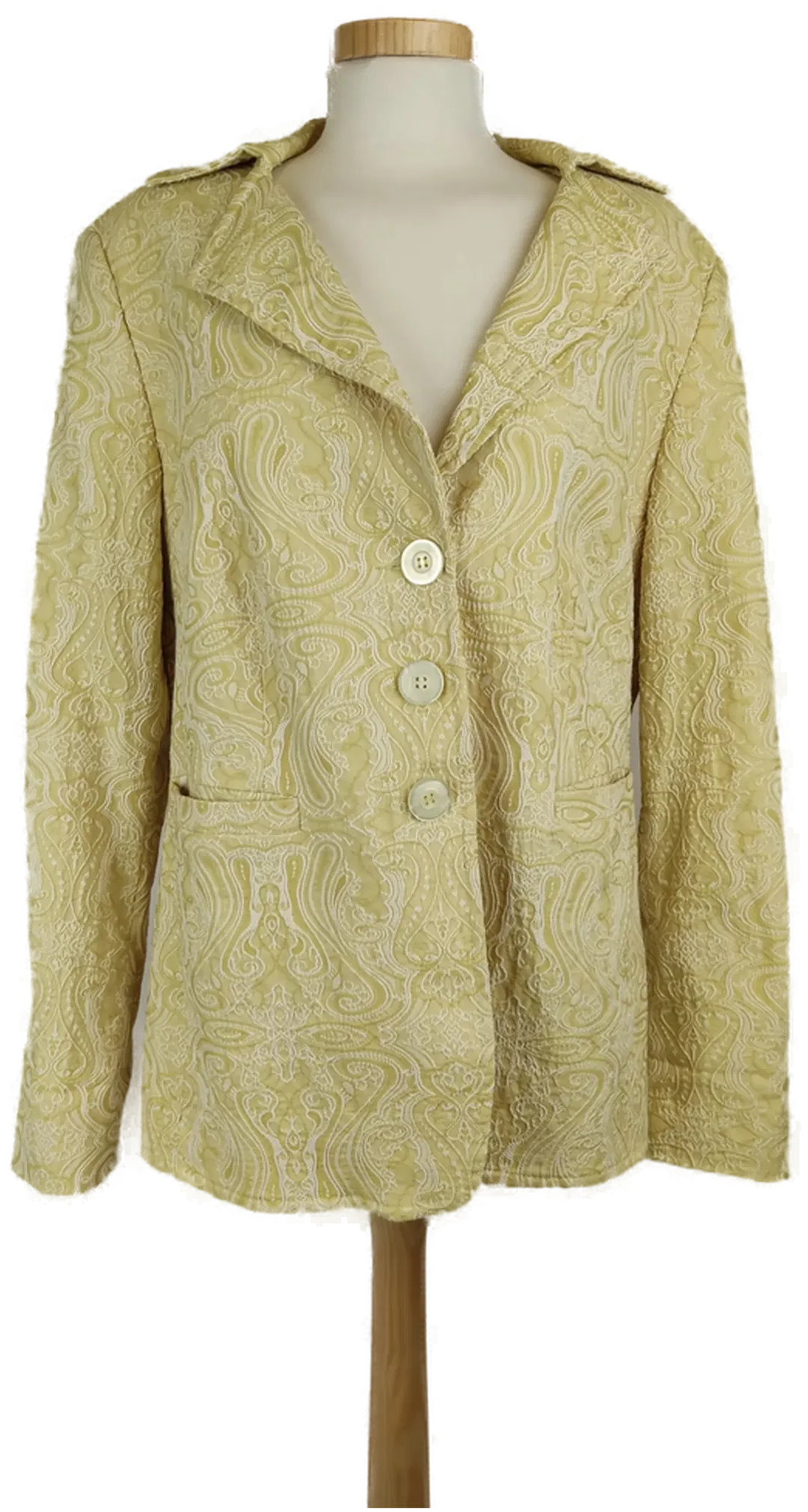  Yoors Damen Blazer gelbgrün - Gr. 46/XXXL - Bild 1