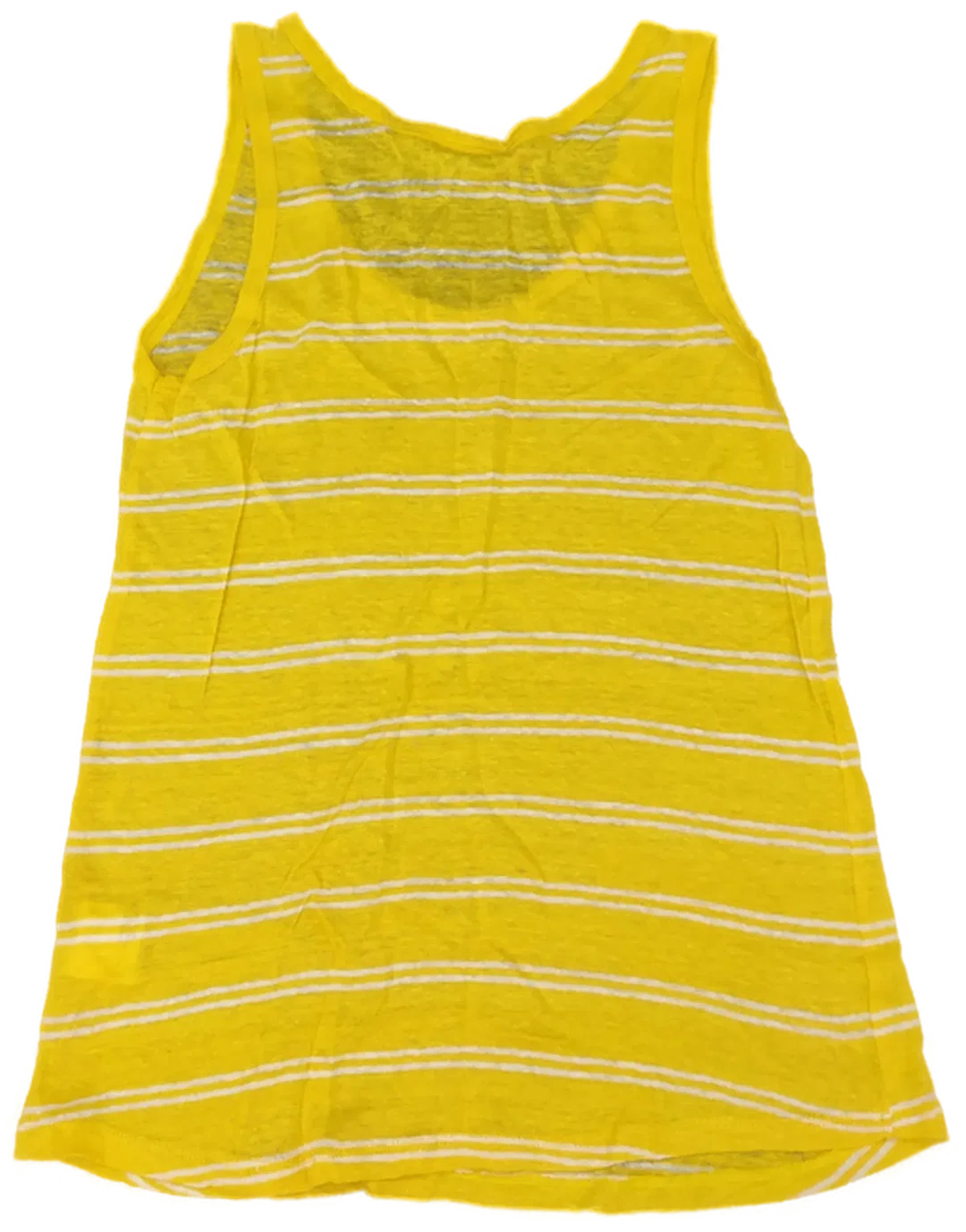 United Colors of Benetton Kindertop gelb/weiß Gr. M – Bild 2