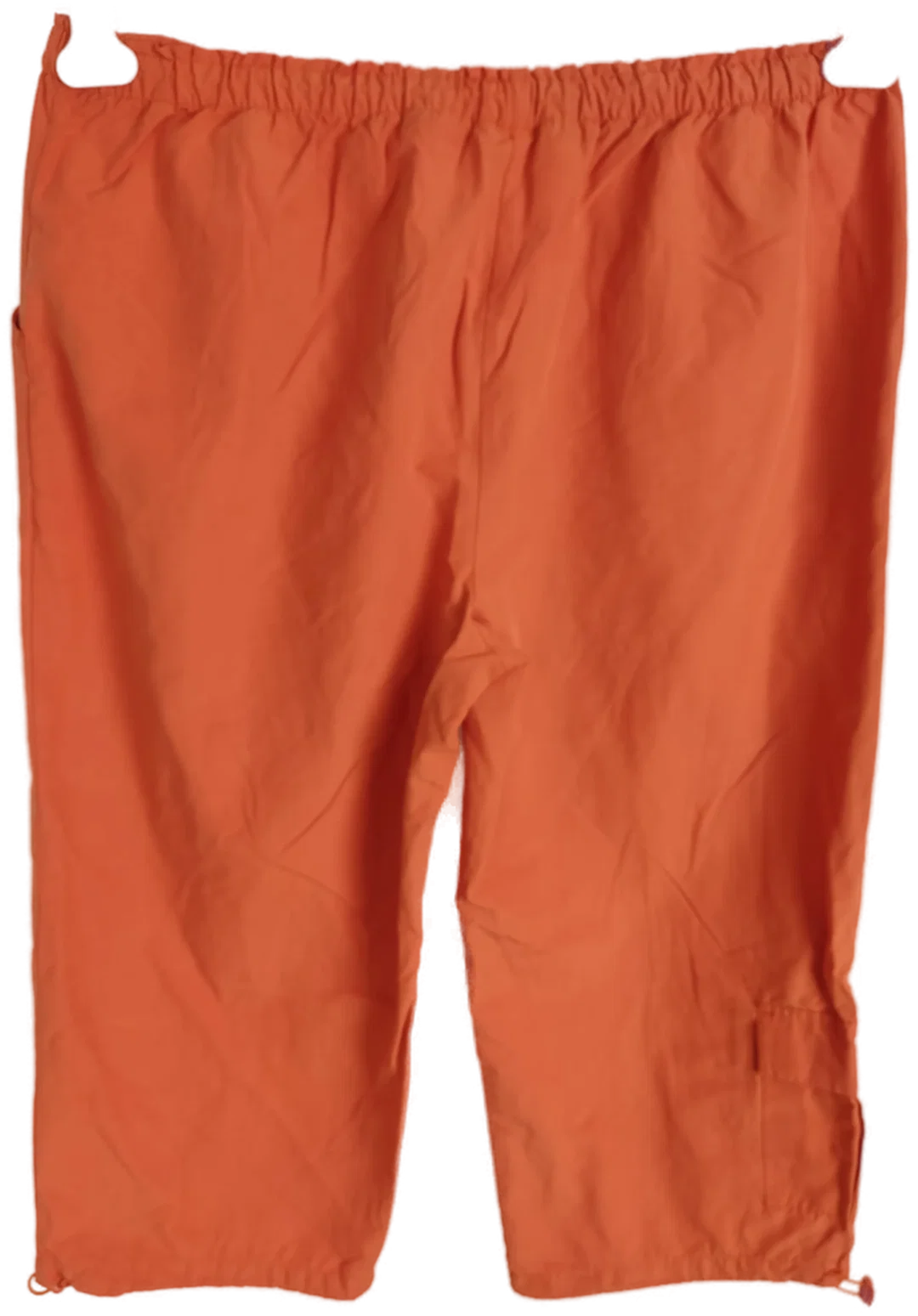 Hose "encadee", dreiviertellang mit Gummizugbund, orange mit Taschen, Größe 48 – Bild 5