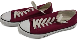Leinenschuh "viktory", weinrot/weiß, Größe 38 – Vorschau 2