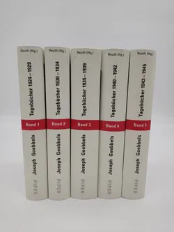 Tagebücher , komplett in 5 Bänden- Joseph Goebbels - Bild 2