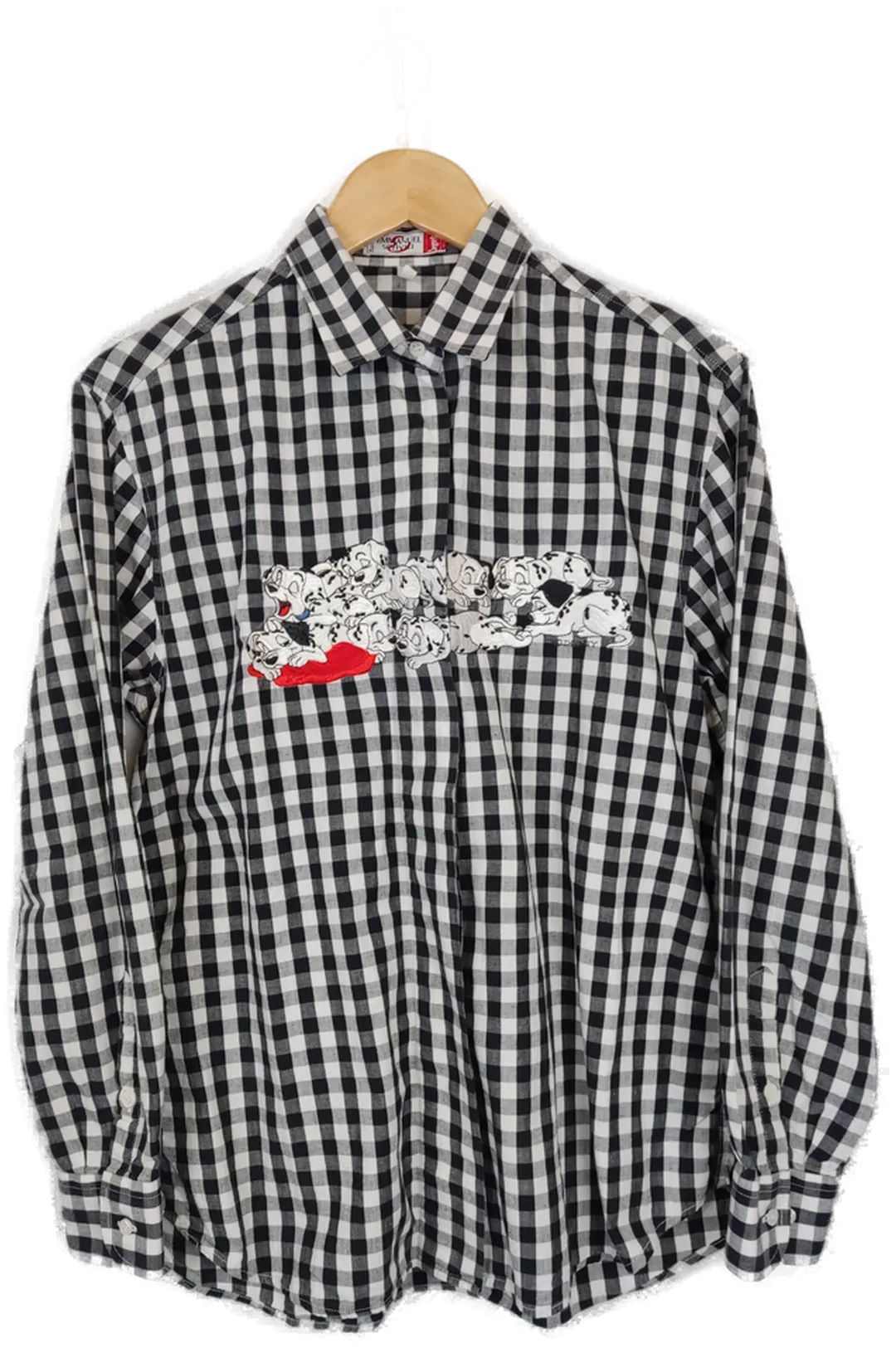 Emanuel Schvili  Damen Bluse schwarz/weiß kariert Gr. 44  - Bild 4