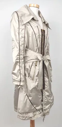 Sportalm Damen Mantel, beige - Gr. S  - Bild 2