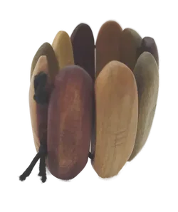 Kinder Armreif aus Holz braun - Bild 2