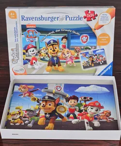 tiptoi® 2x24 Puzzle für kleine Entdecker: Paw Patrol - Ravensburger - Bild 3