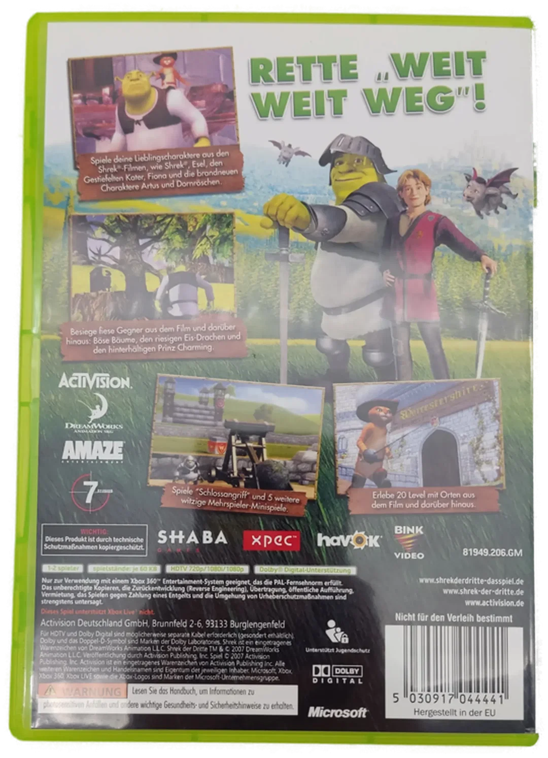 XBOX 360 - Shrek der dritte – Bild 2